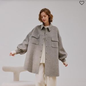 NWT Nap soft wool coat